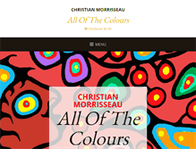 Tablet Screenshot of christianmorrisseau.com